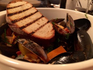 Mussels and Chorizo at Smith and Baker
