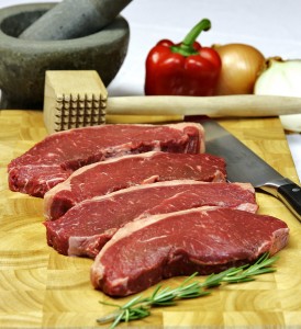 Sirloin steak from Yorkshire Finest Foods