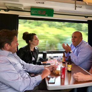 In conversation with James Martin on Virgin Trains East Coast