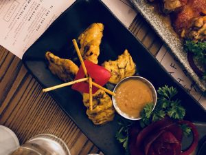 Chicken Satay at Cafe Thai Tapas