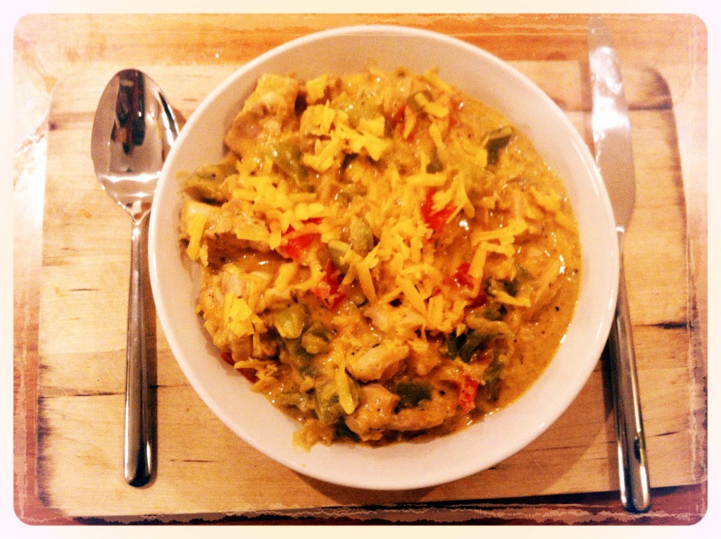 Indian-British Fusion Chicken Curry