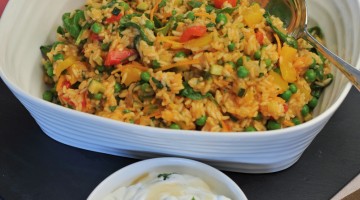 vegetable braised rice