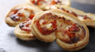 Applewood cheese palmiers