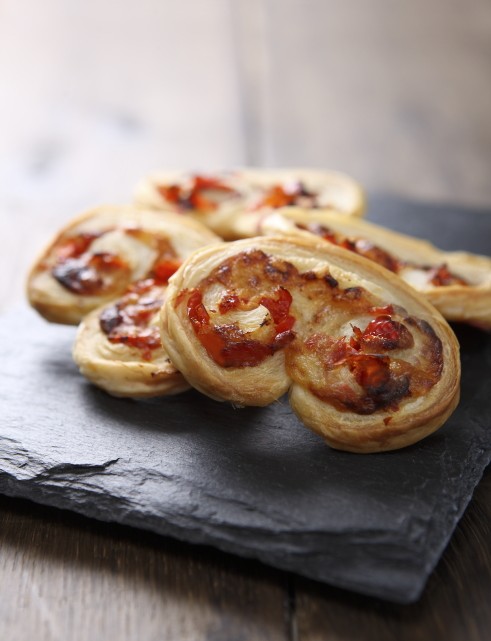 Applewood cheese palmiers