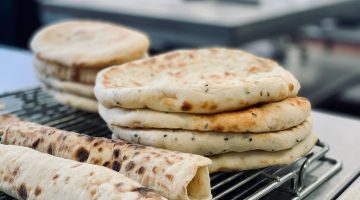 Flatbreads at The School of Artisan Food