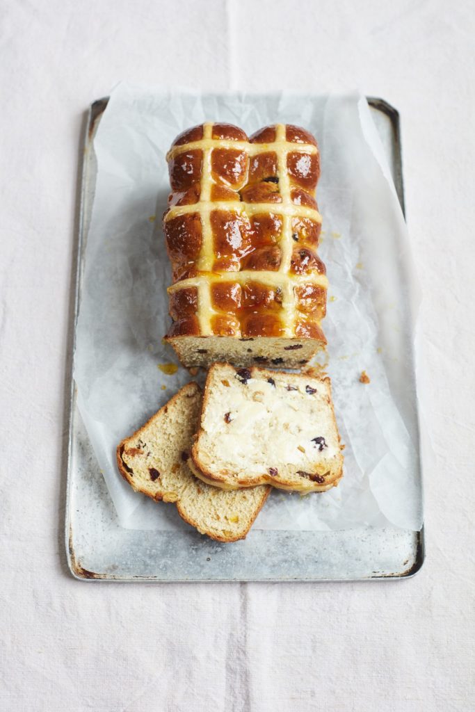 Hot Cross Bun Loaf