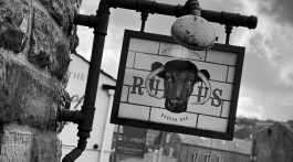 Rumpus Burger Sign Huddersfield