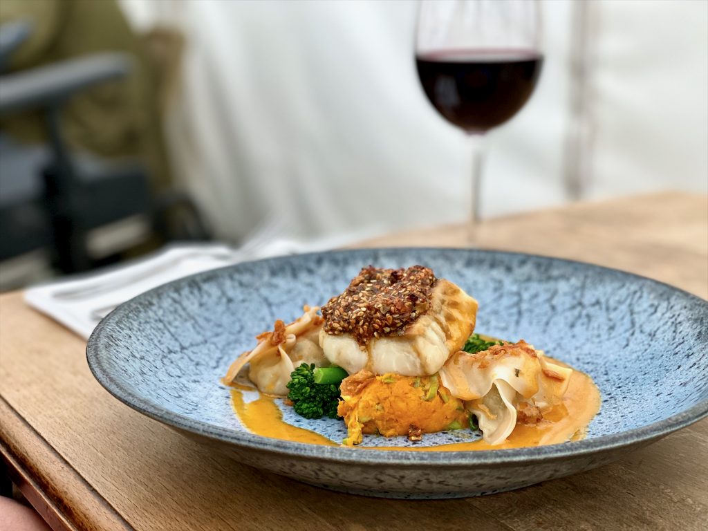 Fish Dish at The Punch Bowl Marton