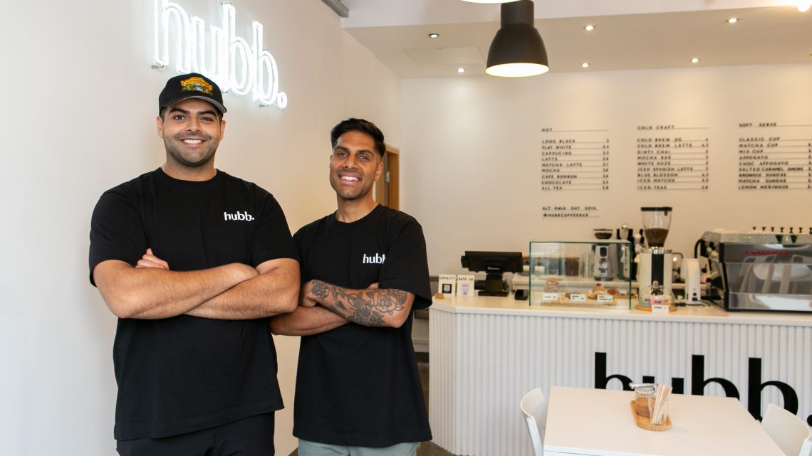 The owners of Hubb. coffee in Halifax