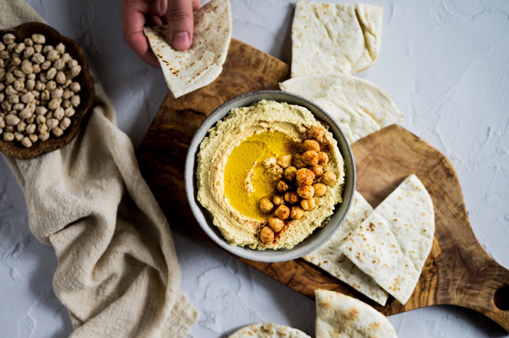 Bowl of Tahini as a Middle Eastern sharing dish