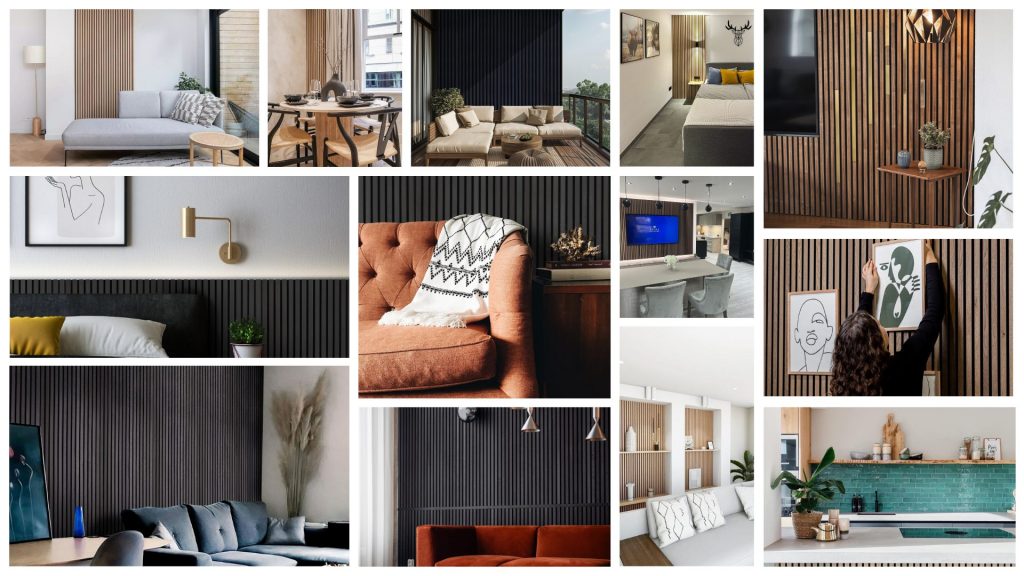 Wooden Slat Wall interior examples