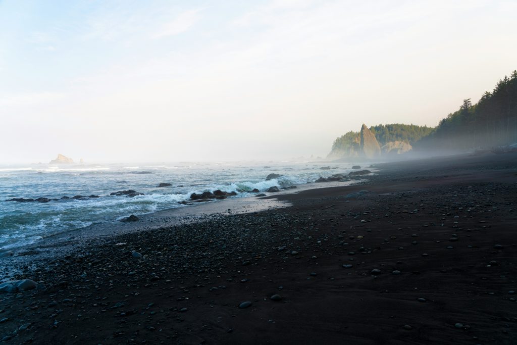 A beach in Washington