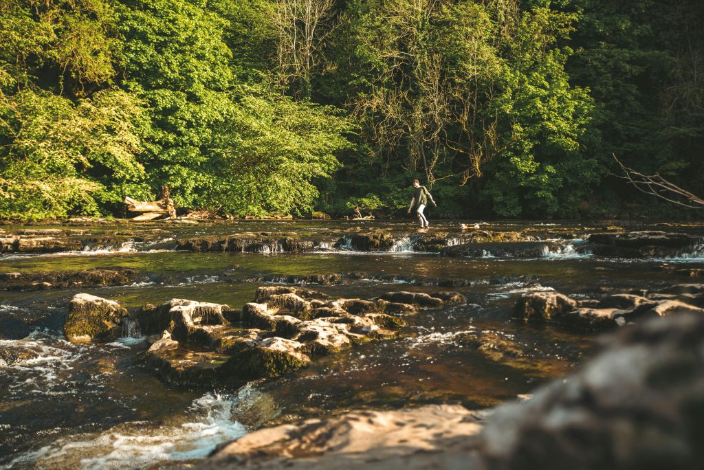 Aysgarth Falls in Yorkshire