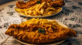 Classic British Fish and Chips in Yorkshire