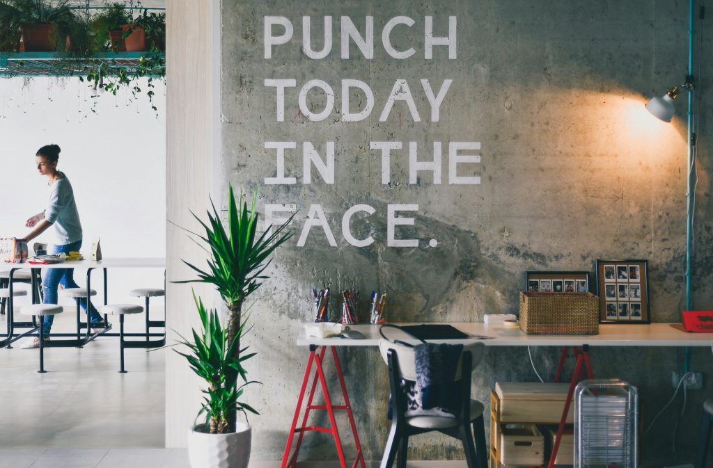 modern office setting