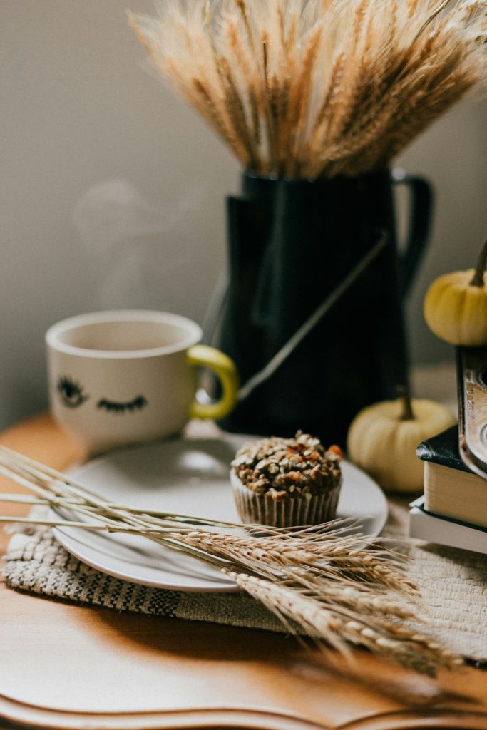 Healthy Halloween Cupcake