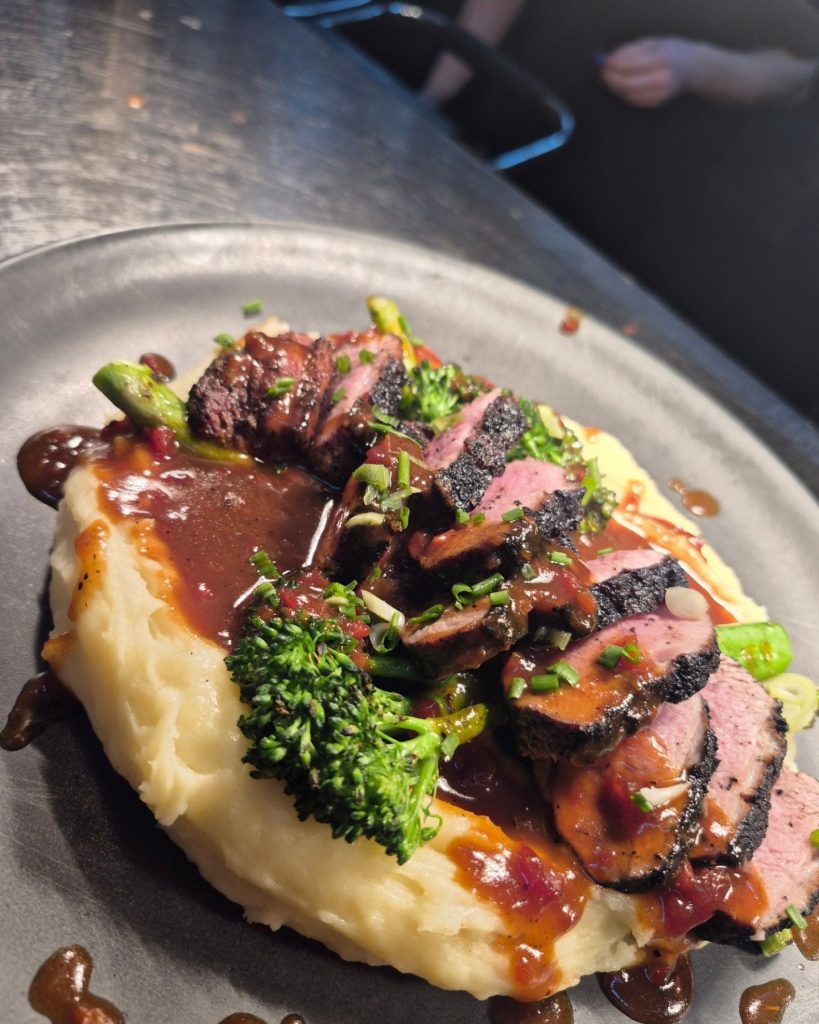 Dish at the Smoking Bull