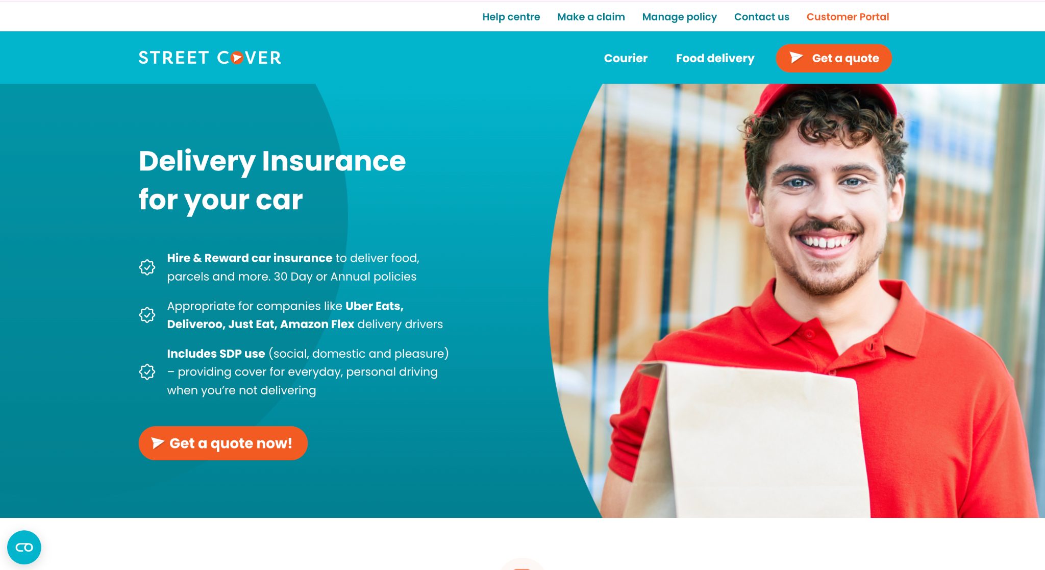Street Cover courier car insurance provider