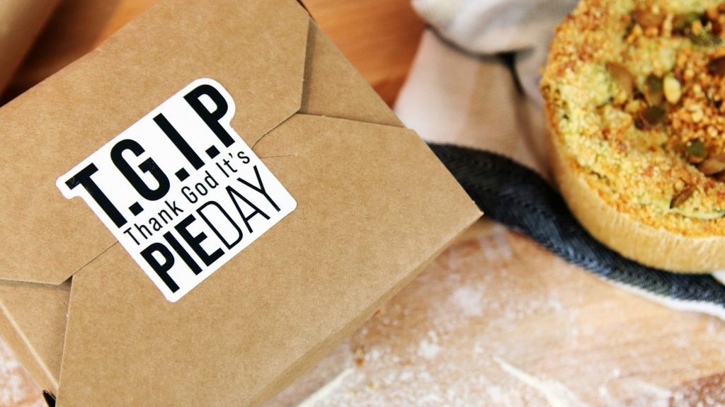 Branded stickers and labels for memorable food business packaging